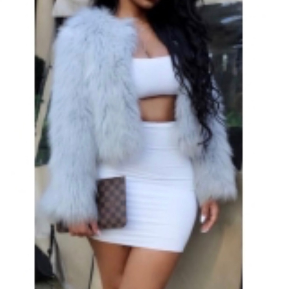 Icey  Faux Fur Jacket